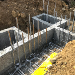 Réalisation d'un Mur en Béton Coulissant pour une Flexibilité Architecturale Fosses